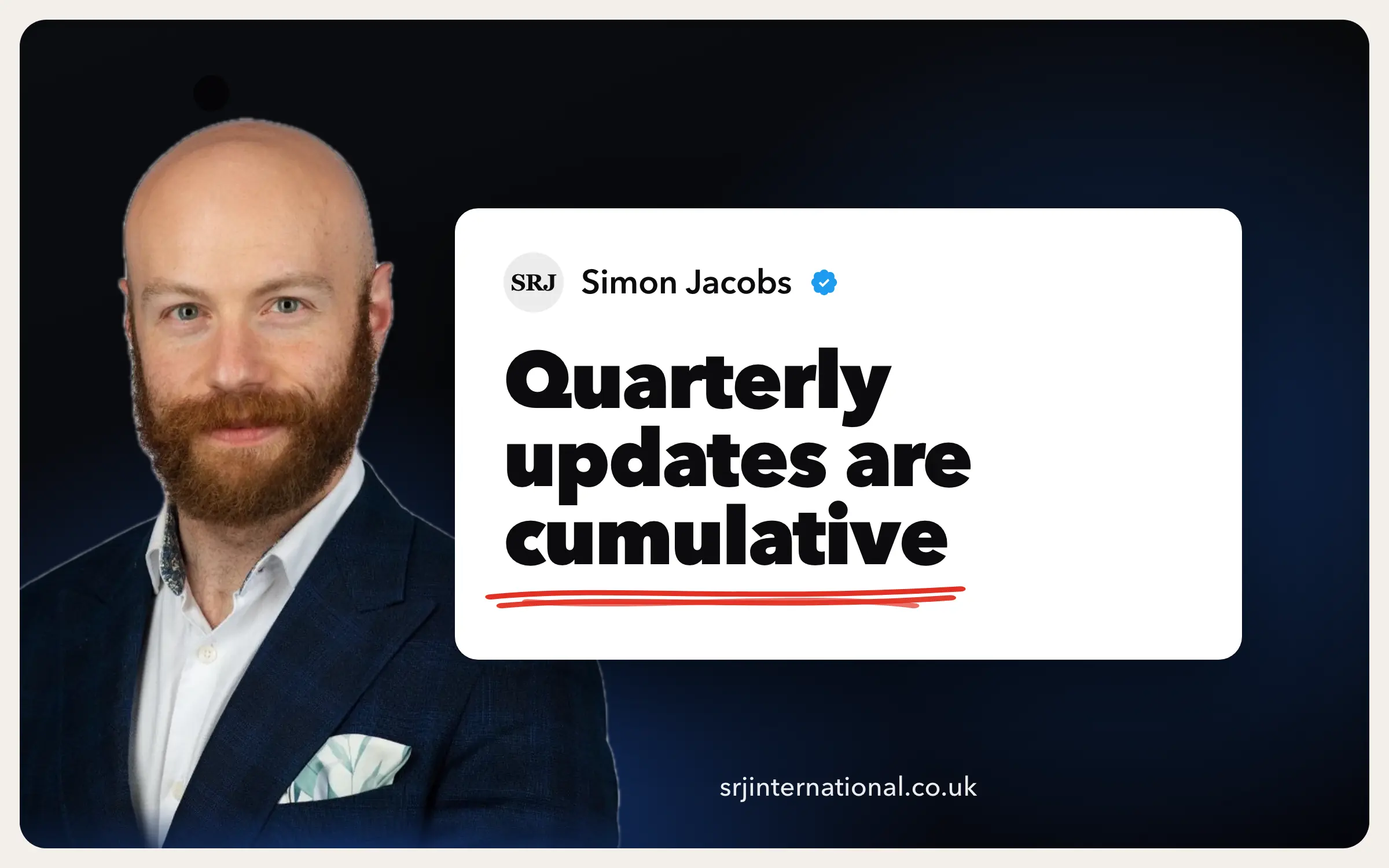 When are Making Tax Digital quarterly updates due?