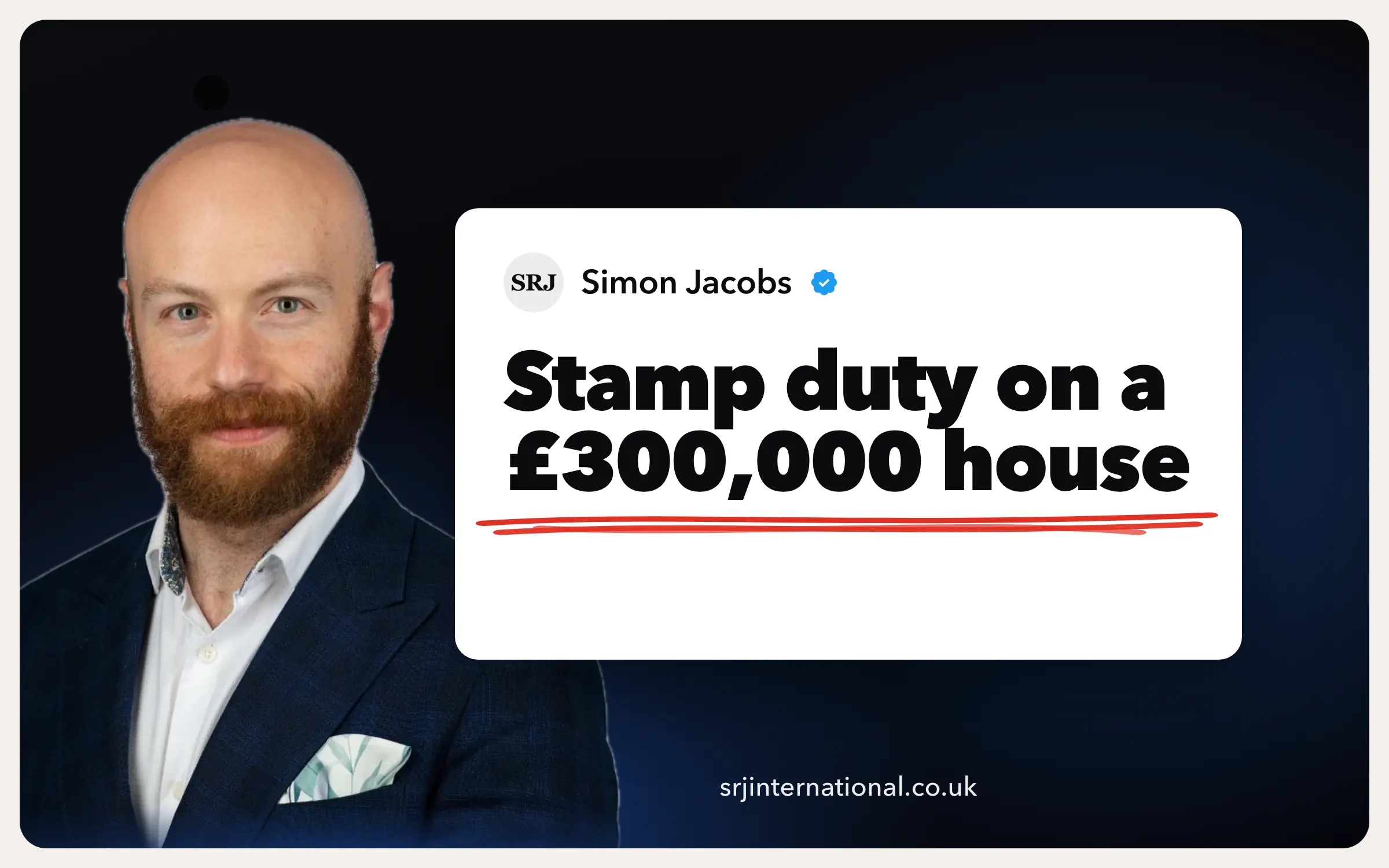 How much stamp duty do you pay on a £300,000 house?